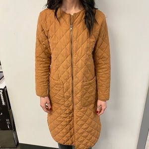 Steve Madden - Women’s Long Quilted Jacket - XS